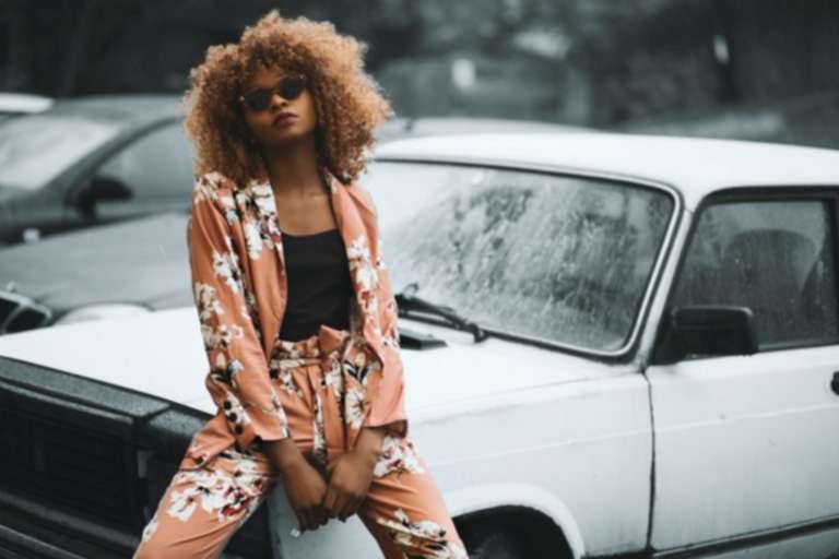 girl fashion gucci photoshoot
