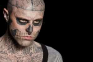 The family of tattooed model 'zombie boy' insists that his death was accidental
