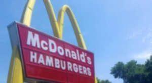 McDonalds golden arches shown here