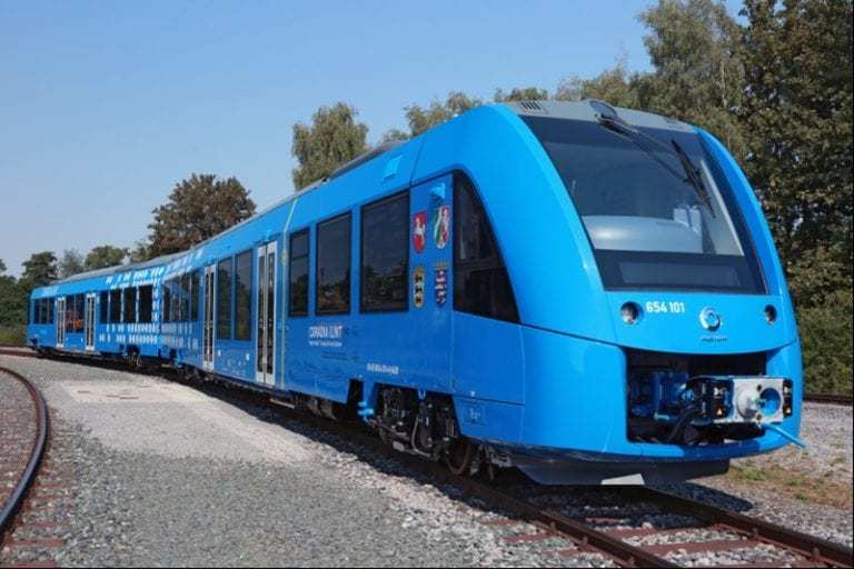 train powered by hydrogen
