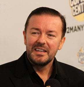 Ricky Gervais Hosting Golden Globes