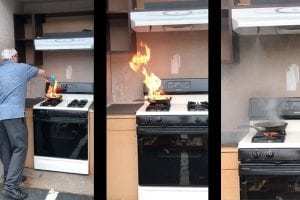 Fire Suppression Life-saving device