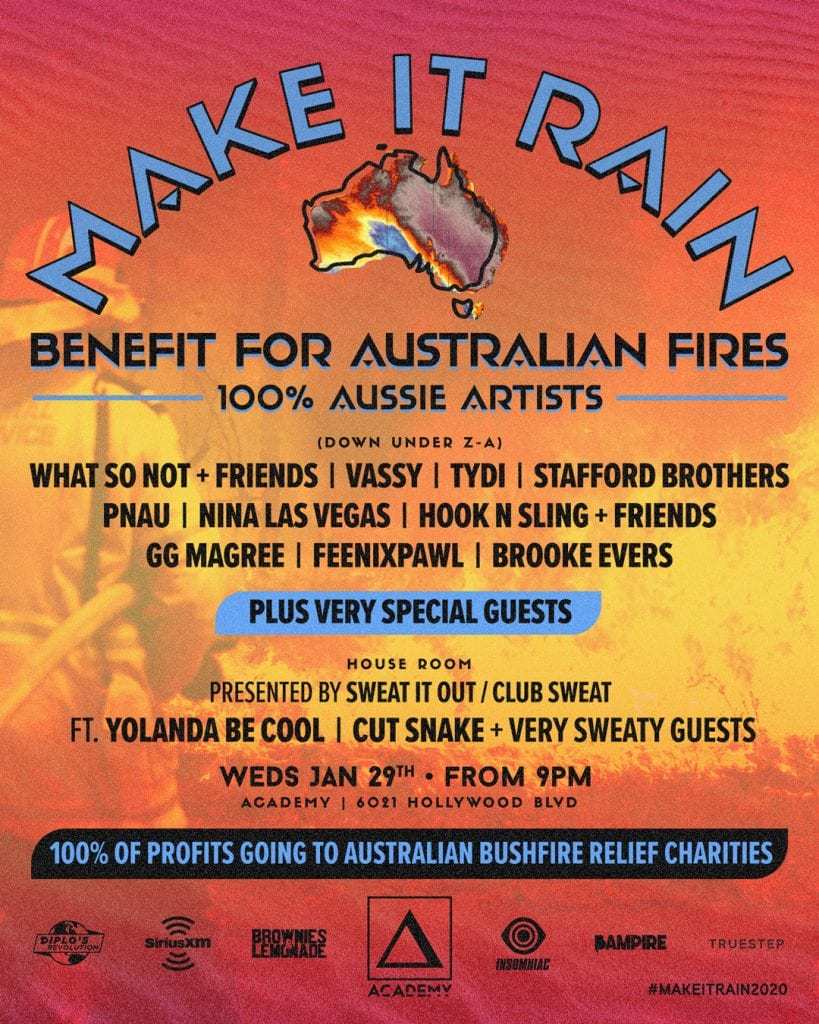 Charity Rave Make It Rain