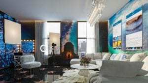 Pop-up hotel by Booking.com