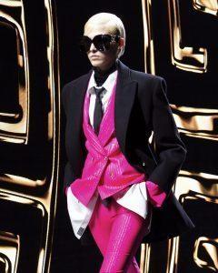 Versace runway gender fluid