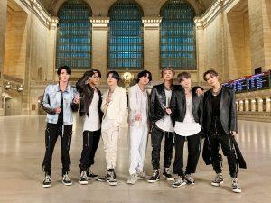 BTS on Late Night TV