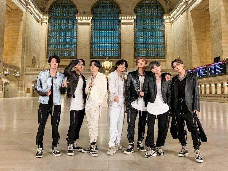 BTS on Late Night TV