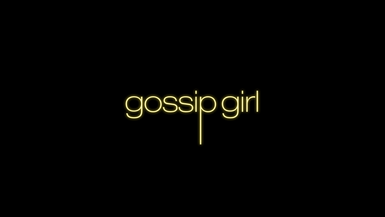 gossip girl title card