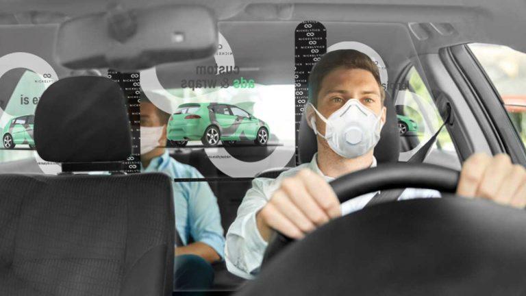 rideshare ad shield to protect against coronavirus