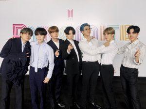 BTS at Dynamite Press Conference