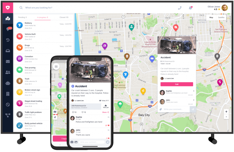 crime reporting app