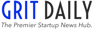 Grit Daily Logo black and blue