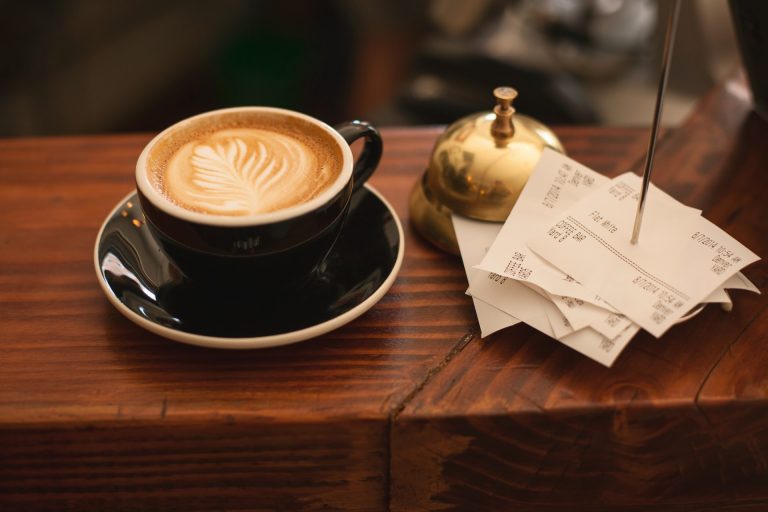 How do I organize business receipts