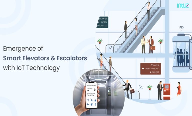 Smart elevators and escalators with IoT tech