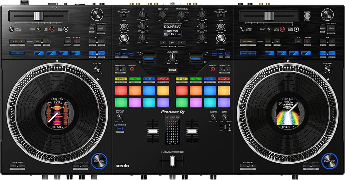 Pioneer DJ DDJ-REV7 DJ Controller for iPad