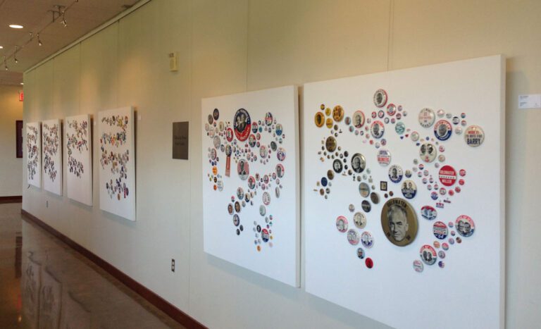 Why One of the World’s Largest Historical Button Collections Omits President-Elect Trump