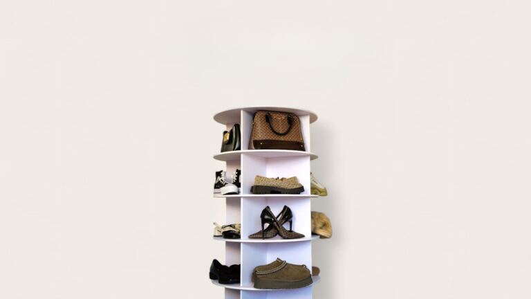 SoleSavvy Shoe Rack