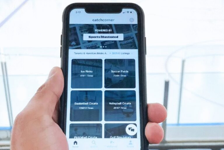 CatchCorner Sports Facility Booking App
