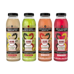 Wise Mouth USA Vegetable Ready To Drink Teas