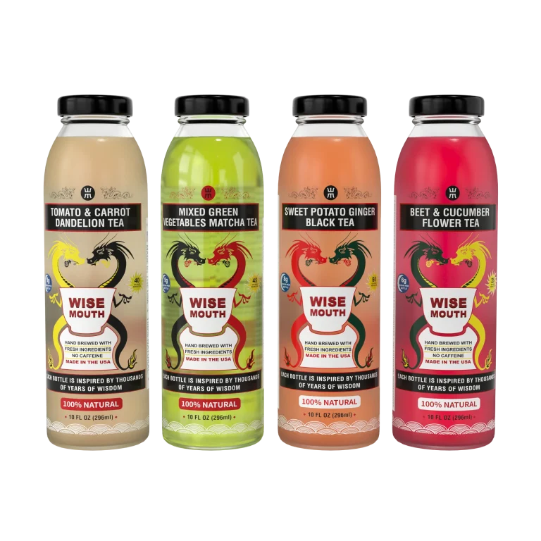 Wise Mouth USA Vegetable Ready To Drink Teas